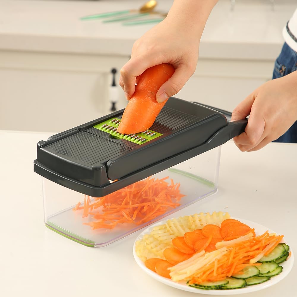 14-in-1 Multi-Functional Vegetable Chopper – Your Ultimate Kitchen Companion!